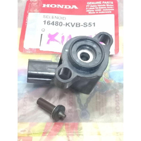 sensor selenoid, iacv switch langsam beat fi,esp,pop, street,spacy fi , Scoopy fi,Vario 125(OEM)