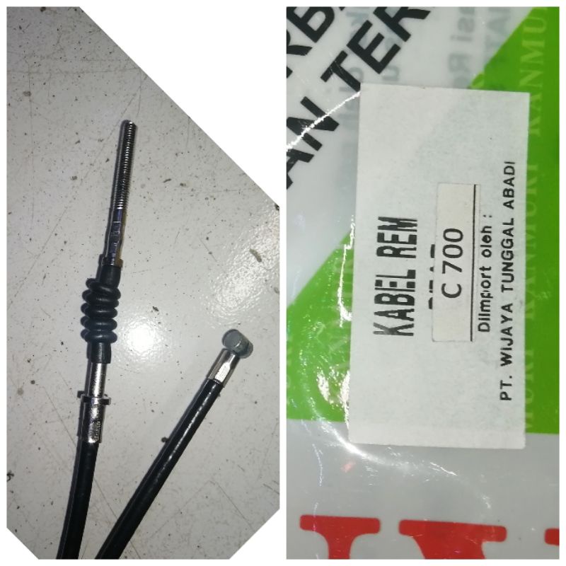 Kabel tali rem depan c 700 c700 kanmuri