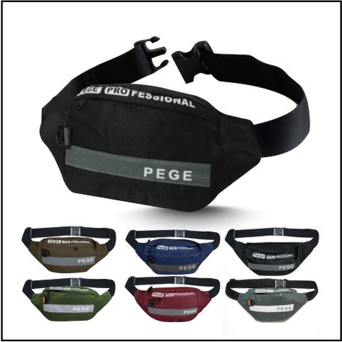 Tas Selempang Waistbag Pria Bisa Untuk Tas Pinggang Slempang Bahu  Distro Bahan Kordura - PG Souyate