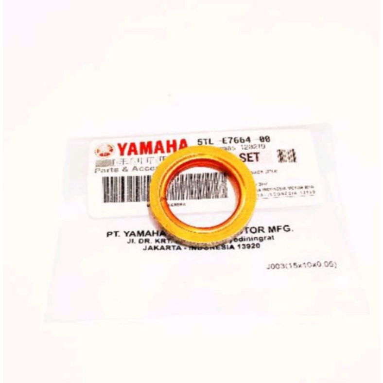 paking knalpot original yamaha mio/mio j/fino/fino fi/mio soul gt/xeon