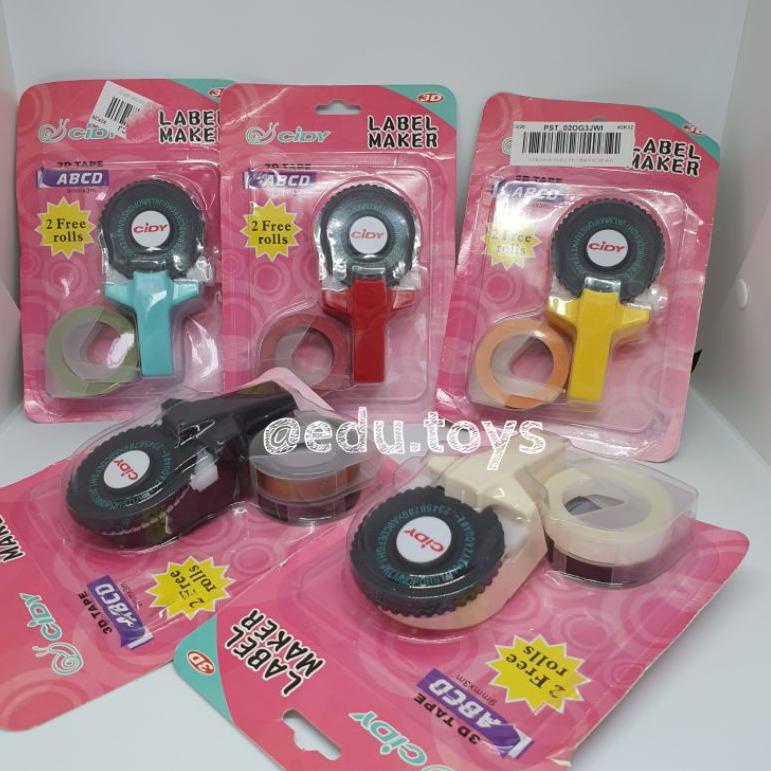 

Z0Z (FREE 2ROLL REFILL) MOTEX EMBOSSING LABEL MAKER CIDY DYMO MESIN LABEL→ღ (Serba Murah)Ready →