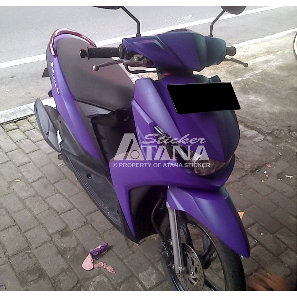 Skotlet Ungu Doff Scotlet Purple Tua Muda Stiker Lilac Taro Violet Dop Sticker Matte Matt Kasar Decal Vinyl Meteran Roll Sepeda Motor Matic Mobil Scotlite Body Scotlight Nyala Dekorasi Kaca Background Aquarium Lantai Tiang Aksesoris Scoopy PCX NMAX Vespa