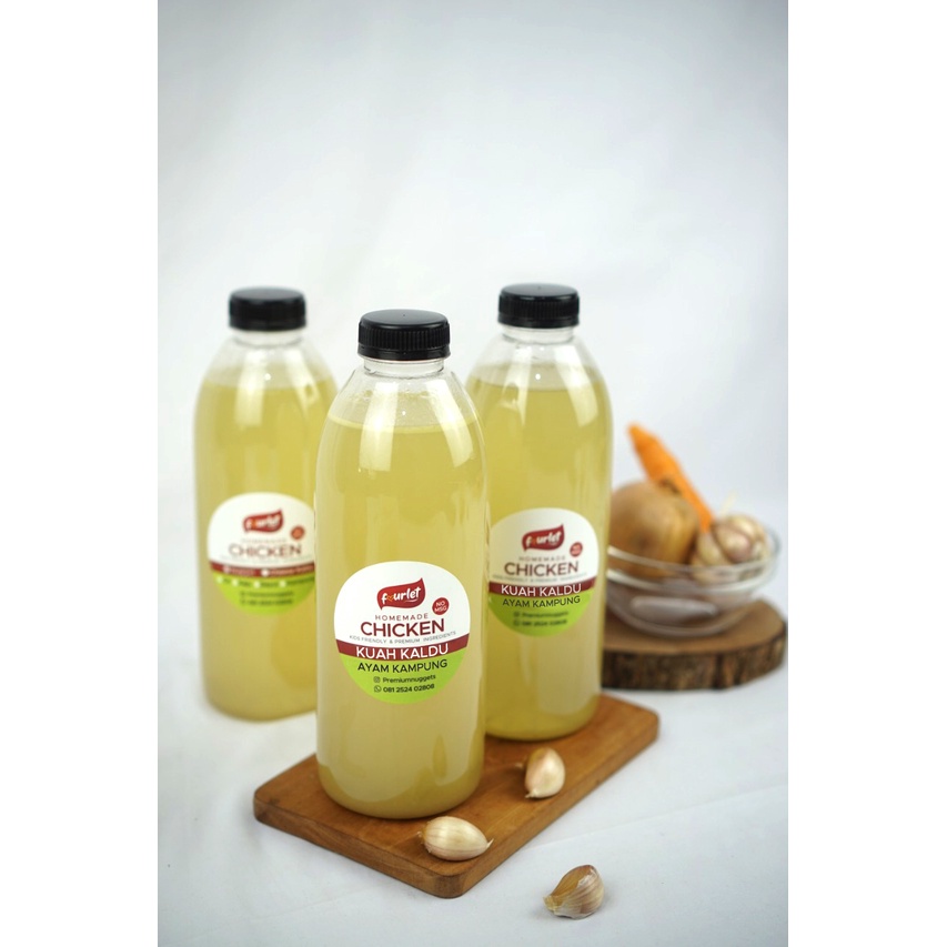 

Kuah kaldu ayam kampung homemade frozen, no msg, no pengawet, homemade chicken stock