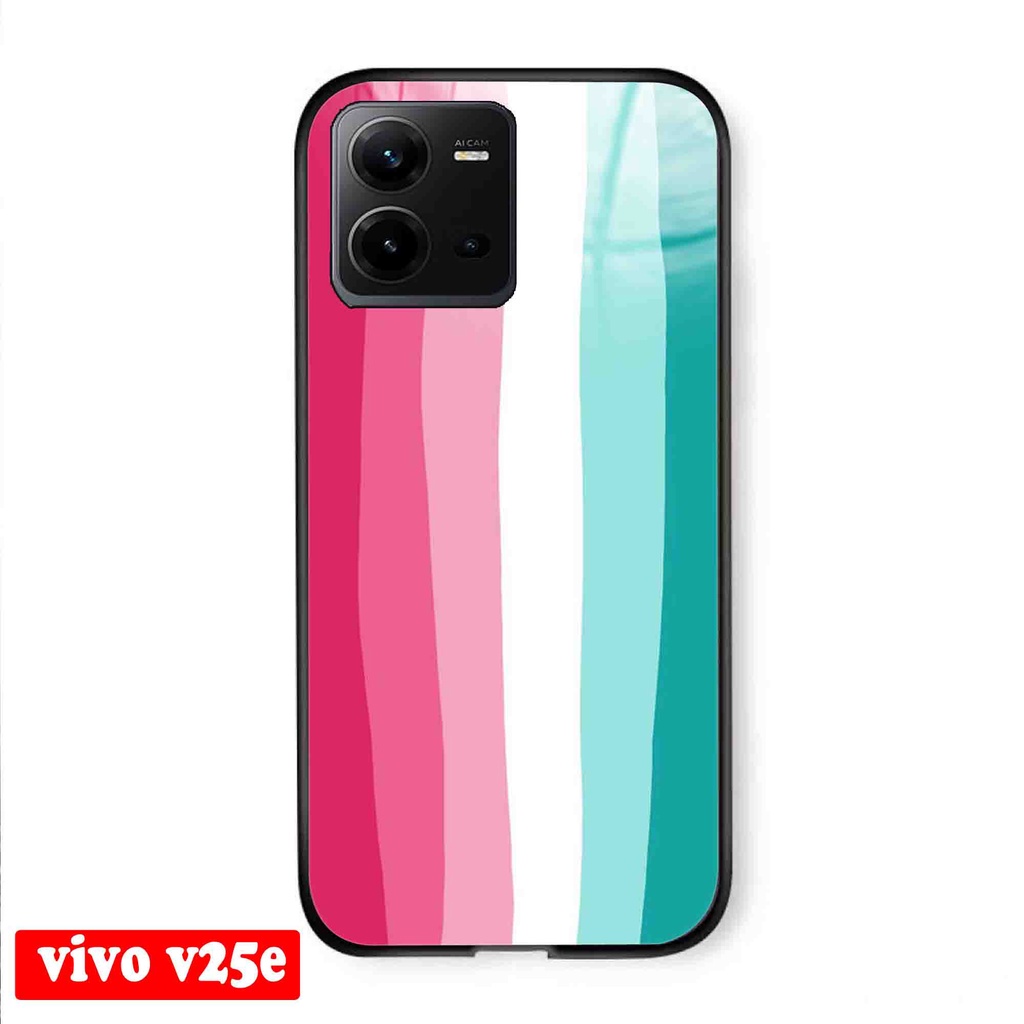 (J09) Softcase Vivo V25e  - Softcase kaca Vivo V25e - Case cantik Vivo V25e - Case Vivo V25e - Case 