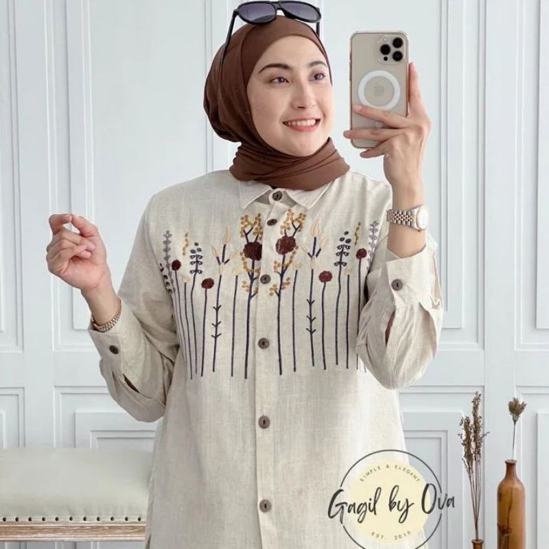 SEKALA SET CRINKLE AIRFLOW MIX BORDIR/SETELAN MUSLIM WANITA MODERN FIT L XL/SETELAN WANITA APLIKASI BORDIR TERLARIS 2023/FAR MOLEMSTORE