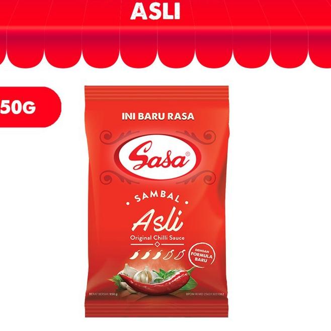 

TERLARIS SASA SAMBAL 950g / Sasa Original Chilli Sauce / Sasa Sambal Asli 