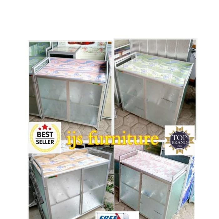 Rakku Rak Kompor 2 Pintu Bawah Keramik