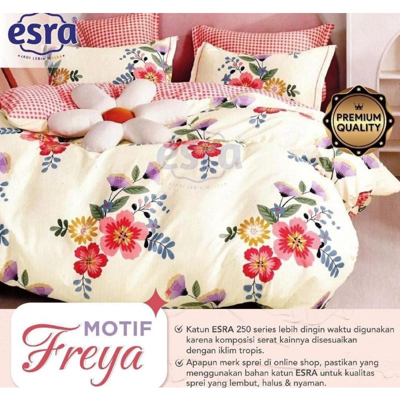 sprei antigeser||200x200x40||katun cvc premium