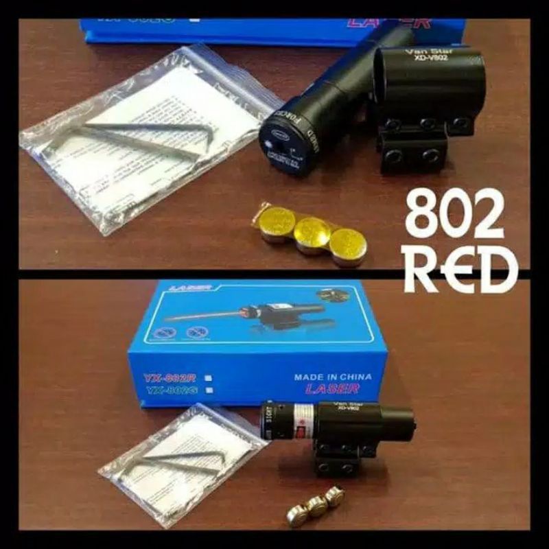 Laser Senapan Warna Merah/ Aersoft