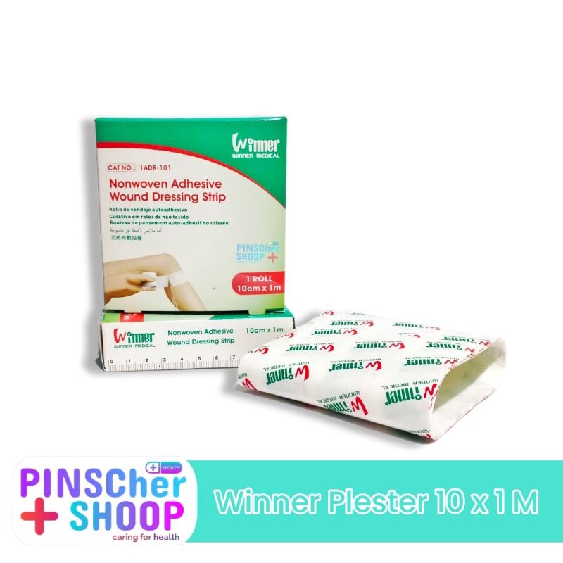 Winner Wound Adhesive 10cm X 1m Plester Penutup Luka