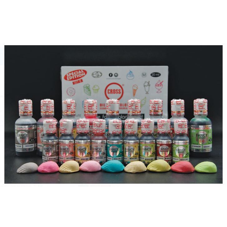 

Pewarna Diva Cross FANCY SERIES 20ml - FANCY