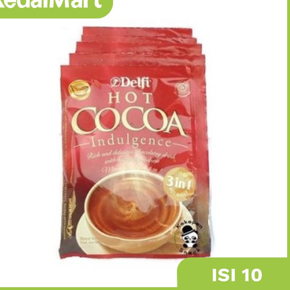 

Cuma Sehari--Delfi Hot Cocoa Indulgence Renceng 10 x 25 Gram