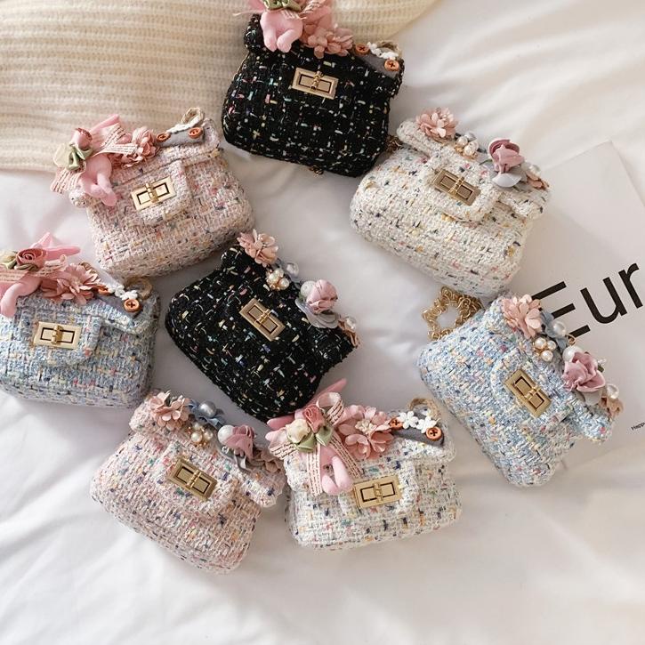 Paling Diminati ￼Tas Anak Perempuan Selempang Chain Korea Fashion / ￼TAS SELEMPANG MINI ANAK KOREA /