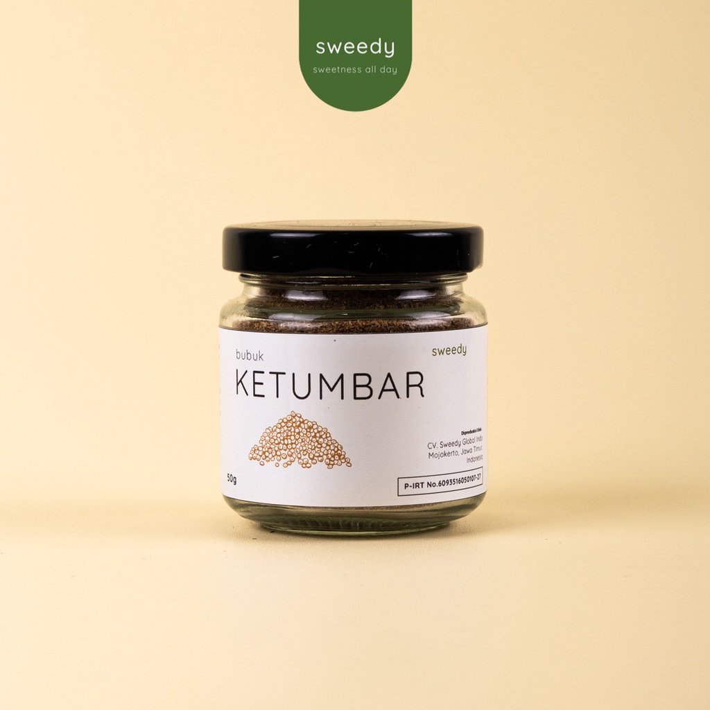 

SWEEDY - Ketumbar Alami Bubuk 50gr / Coriander powder