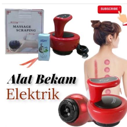 PRODUK- ALAT KEROKAN ELEKTRIK TERAPI BEKAM KOP MASUK ANGIN KEROK ELECTRIC .