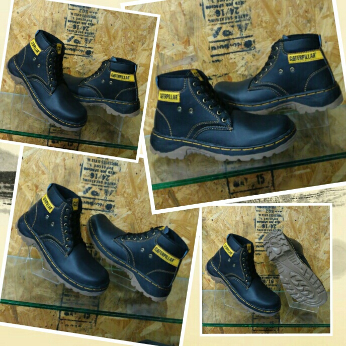 Sepatu Safety Low Boots Caterpillar Terbaru
