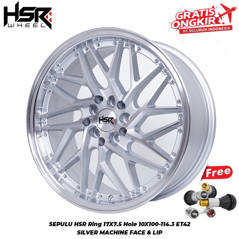 Velg Mobil HRV Ring 17 HSR SEPULU (Original) R17 Innova Sienta Rush Terios Xpander