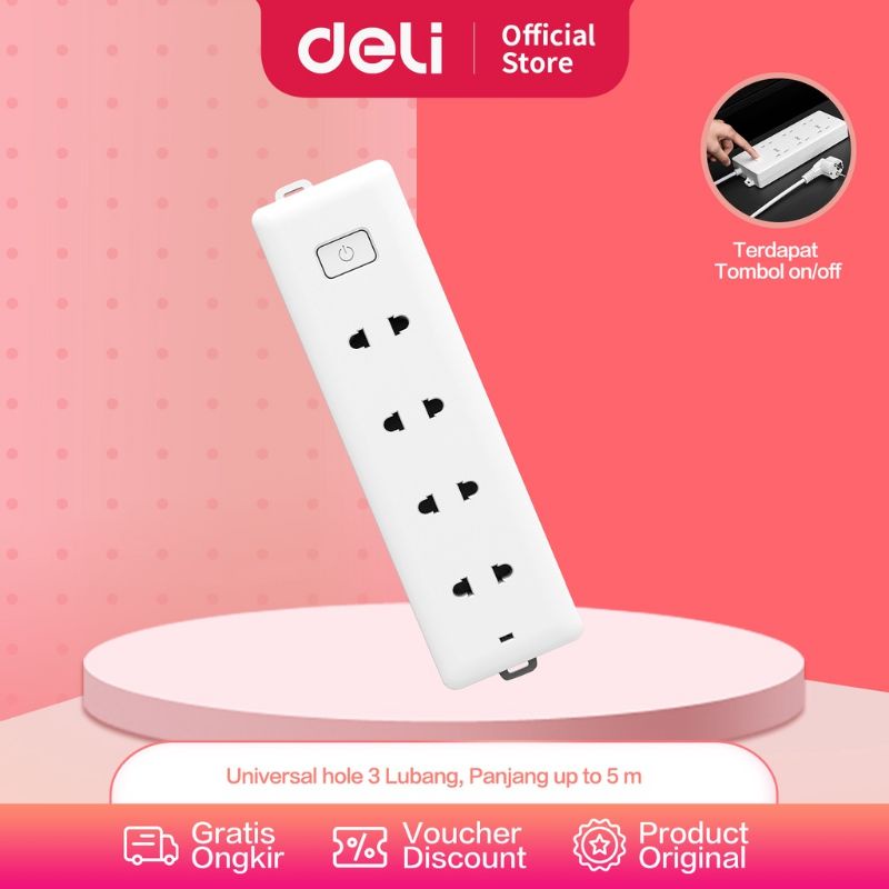 

Deli Power Strip E18339 E18340