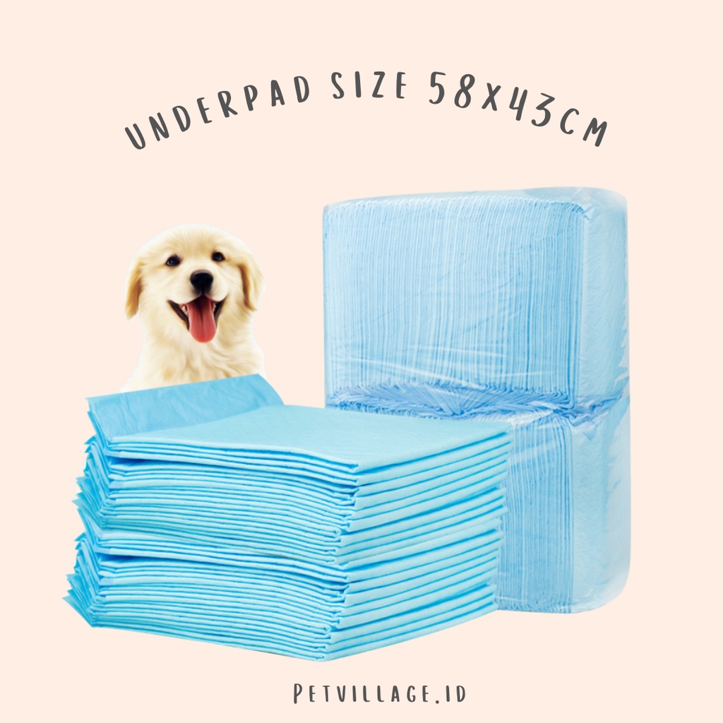 UNDERPAD / PET TOILET 46 X33 CM DAN 58 X 43 CM