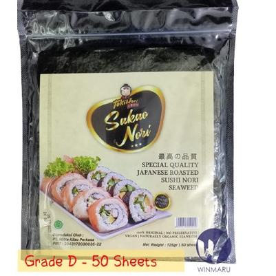 

Produk Ekslusif--Tokinori Sakao Yaki Sushi Nori Special Quality 50 sheets - Roasted Nori