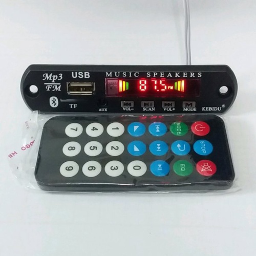 Promo kit modul USB dan micro sd mp3 player  radio sterio bluetooth Diskon
