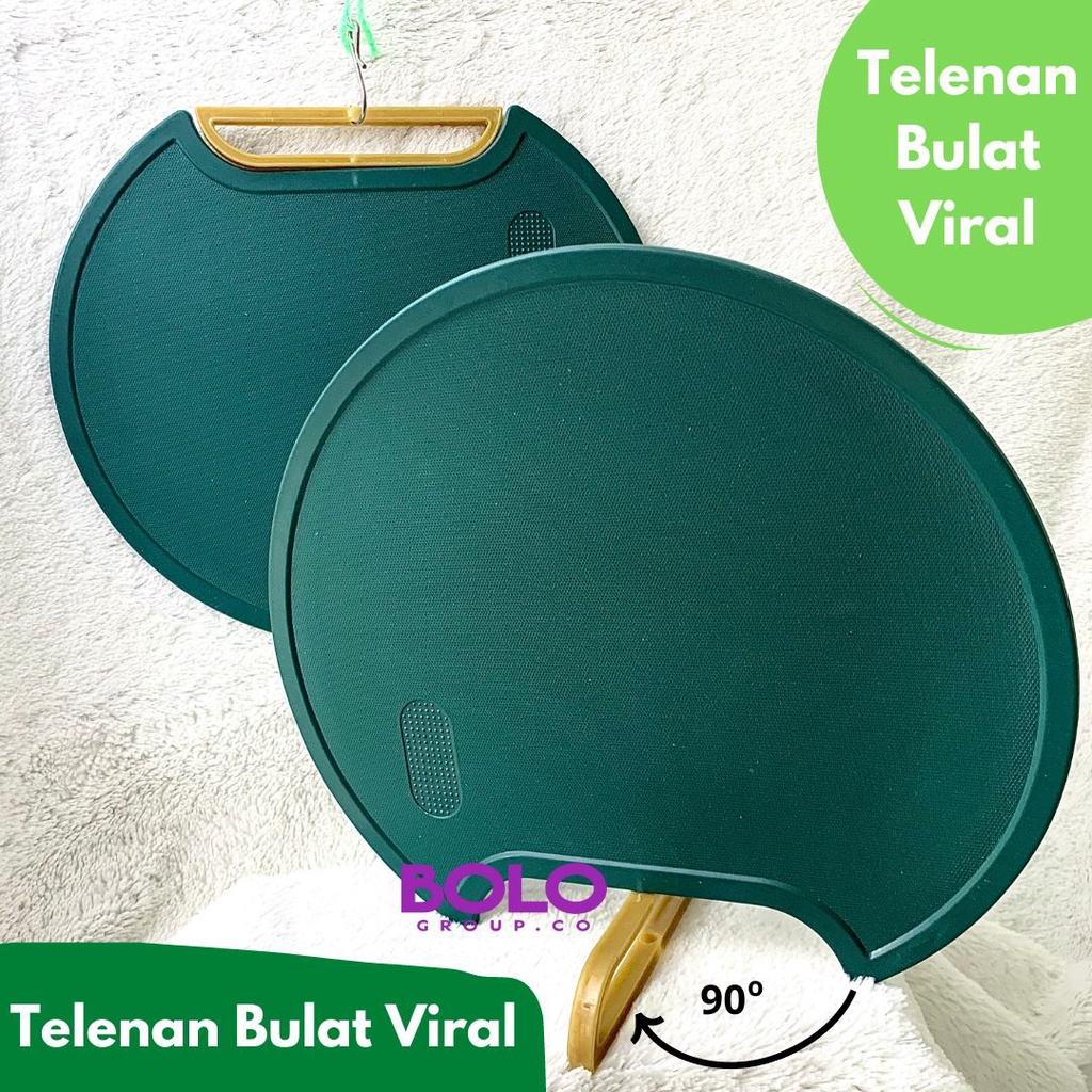 KING [TV] Talenan 2in1 Multifungsi / Talenan Bulat Serbaguna / Talenan Viral Anti Jamur / Talenan Anti Slip