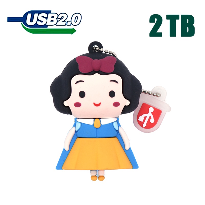 Flash Disk USB 2.0 1TB 2TB Model Princess Lucu