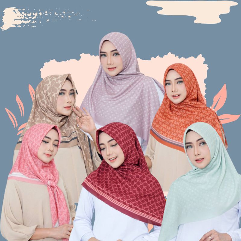 Hijab Monogram Emka