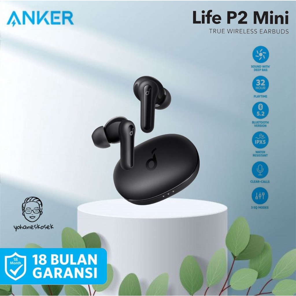 Jual Earphone Tws Anker Soundcore Life P Mini Shopee Indonesia