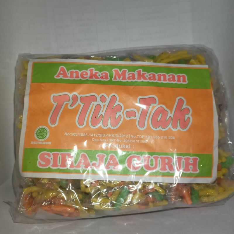 

snack tik tak makanan ringan