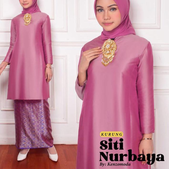 Baru stelan baju kurung dan rok songket / set baju kurung melayu / setelan baju kurung sitinurbaya /