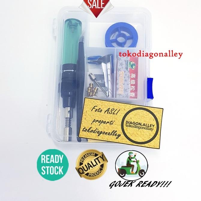 SOLDER GAS TANPA LISTRIK TANPA KABEL BUTANE PAKET SET LENGKAP