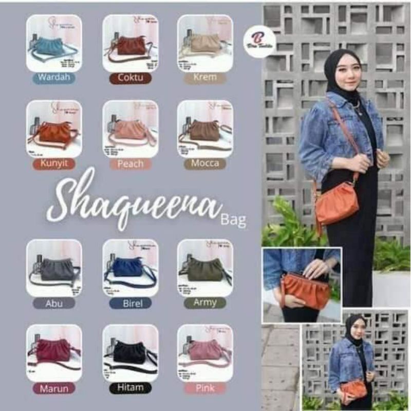 BIRU TSABITA || Tas 2 in 1 Shaqueena bag by Biru tsabita || tas dompet || Tas Wanita || Bisa Cod