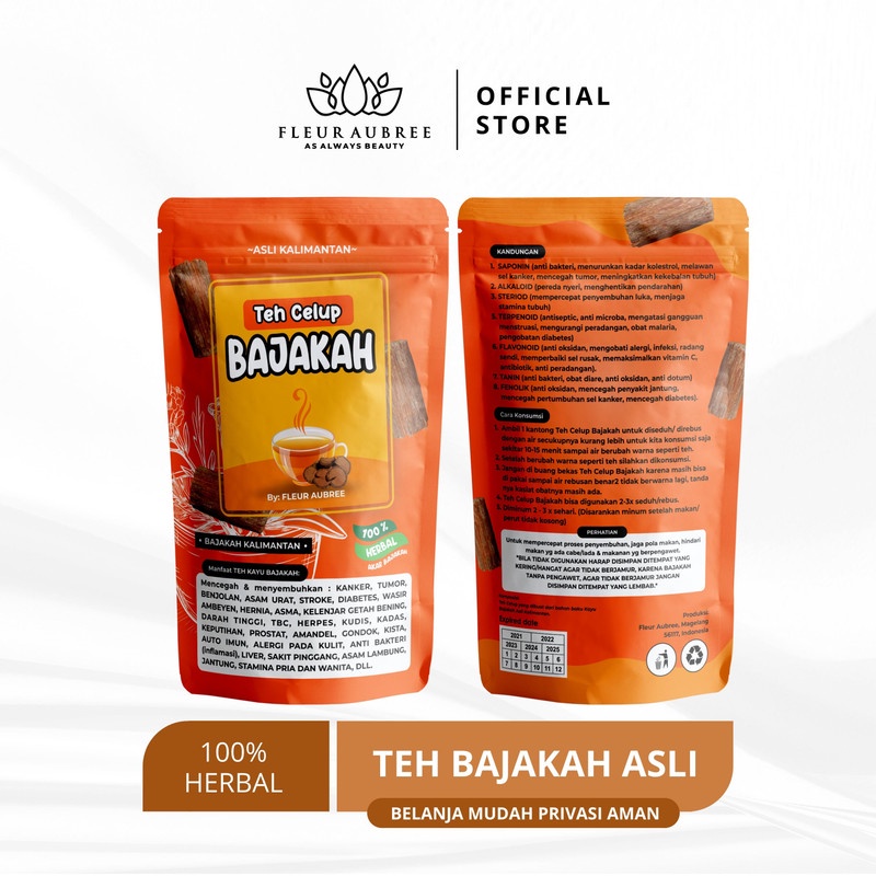 Teh Akar Bajakah Asli Kalimantan HALAL | Teh Celup Bajakah | Obat Herbal Kangker | Obat Herbal Diabe