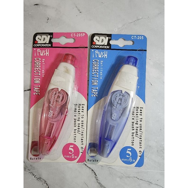 

correction tape sdi ct-205p dan 205 tipe x kertas sdi tape