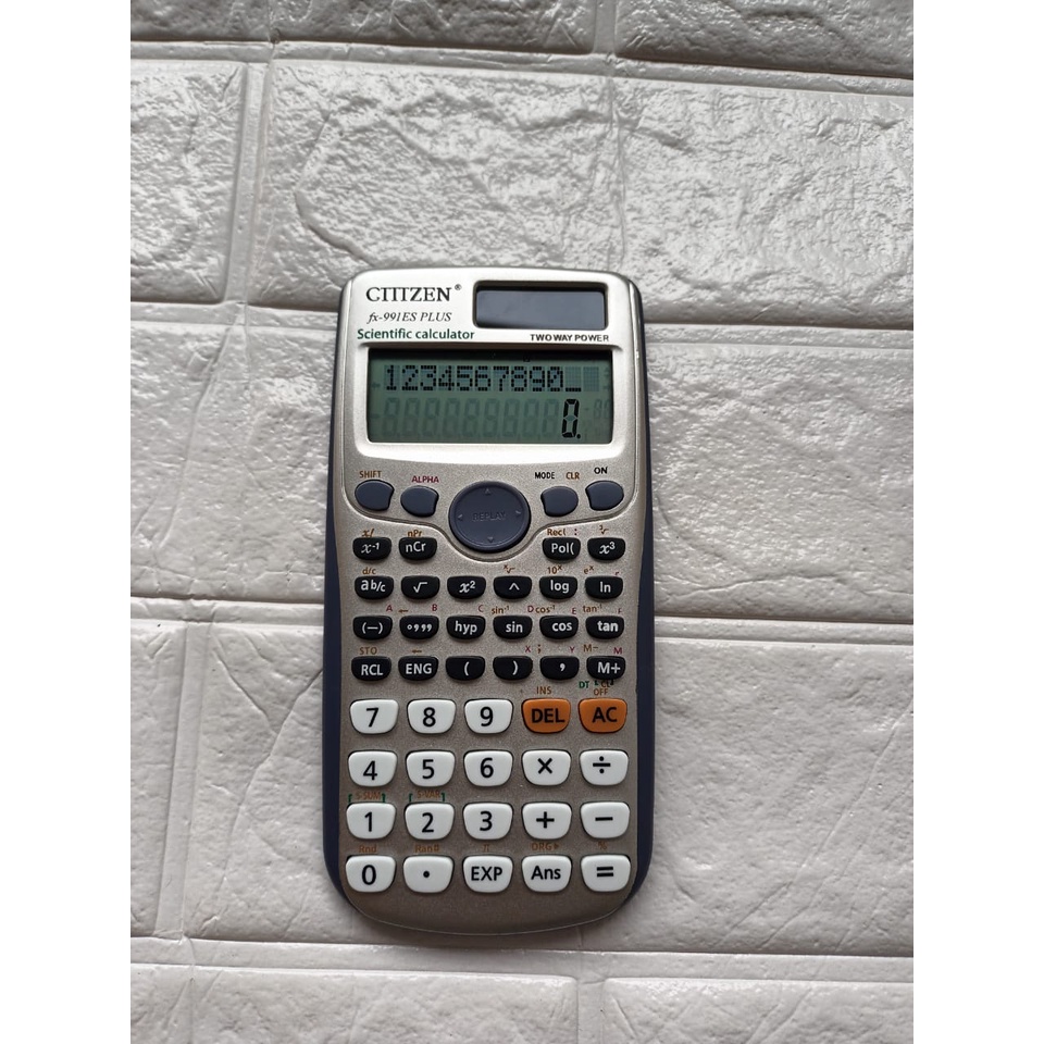 

kalkulator calculator scientific kalkulkator sekolah FX 991ES PLUS