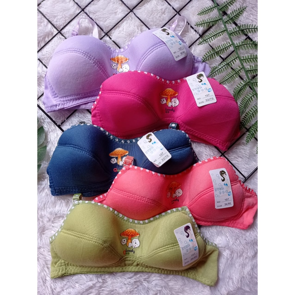 Bra BH Fashion Remaja | BH Busa Tipis Tanpa Kawat Bra Pelajar Wanita