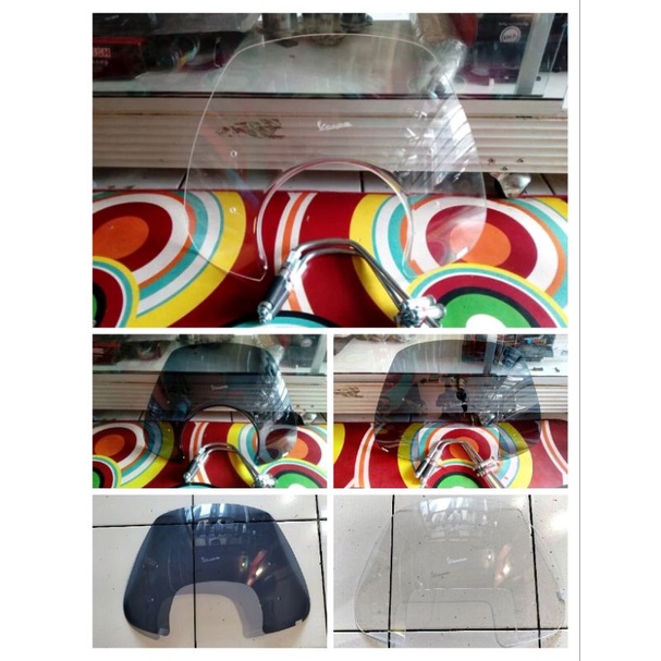 Mika/Kaca Windshield VESPA PRIMAVERA LX S125/150 GTS NEW SPRINT