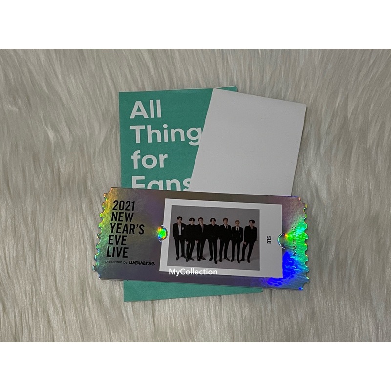 BTS Special Ticket NYEL