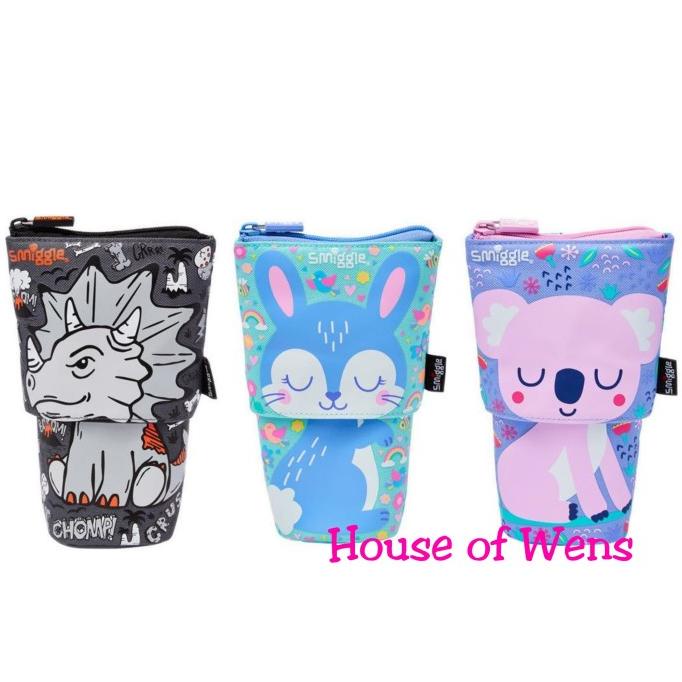 

SMIGGLE ANIMALIA SLIDE STAND PENCIL CASE ORIGINAL - TEMPAT PENSIL