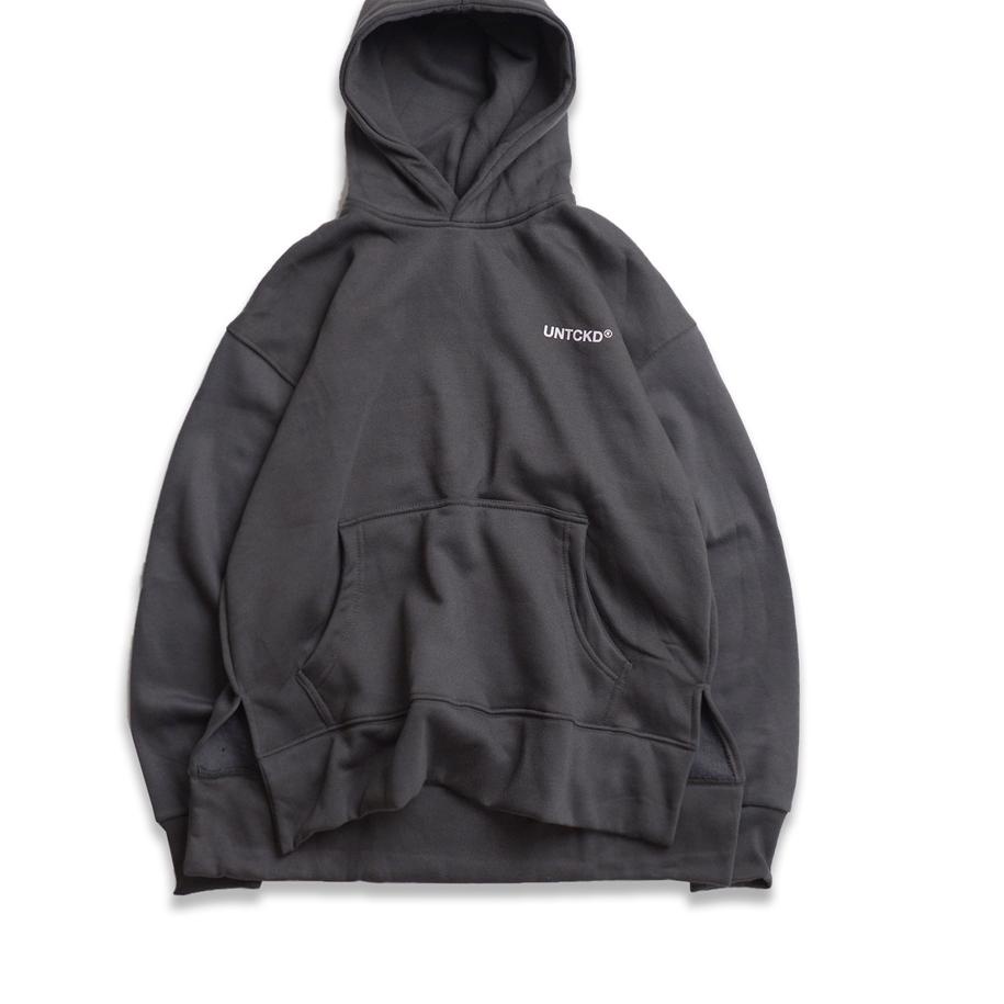 Best Seller UNTCKD Flare Hoodie Dark Grey