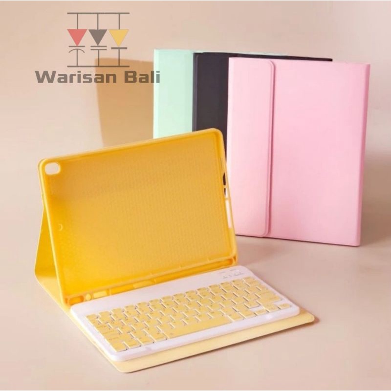 Cover case plus keyboard SEMUA VARIAN IPAD APPLE Ipad Air 6 M2 11&quot; &amp; 13&quot; / Ipad Air 5 M1 10,9&quot; / Ipad 10, Ipad 9, 8, 10,2&quot; / Ipad Pro 11&quot; M4, M2, M1 / Ipad Pro 12,9&quot; M1, M2 / Ipad Pro 13&quot; M4 / Ipad Mini 7, Mini 6