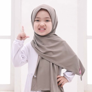 PROMO Pashmina Malay Anak 4-10 Tahun Jahit Tepi