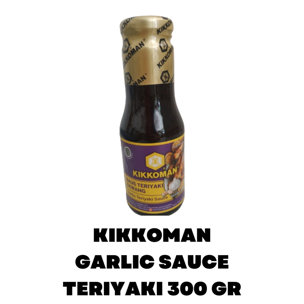 

Kikkoman Garlic Sauce Teriyaki 300 gr
