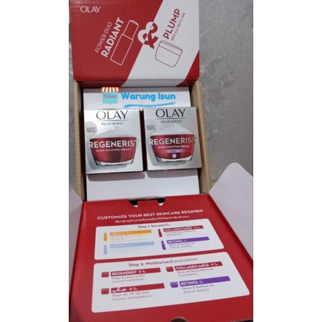 Olay Regenerist Micro Sculpting Day Cream - Night Cream 50gr 50 gr JULI 2026 Promo Termurah Pelembab