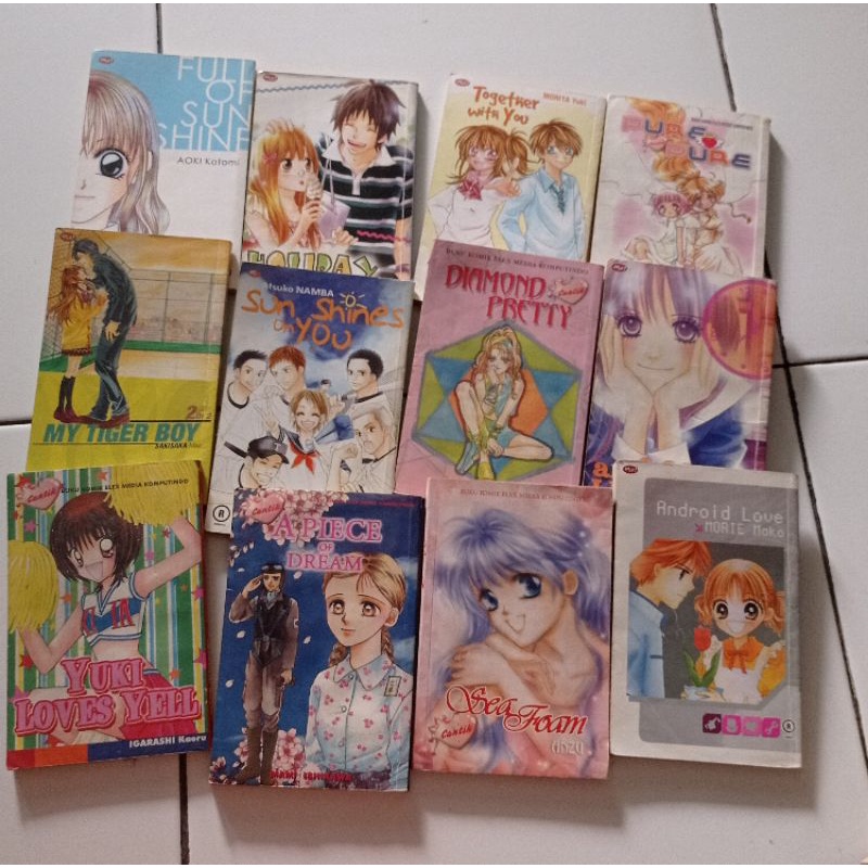 KOMIK / MANGA BEKAS SERIAL CANTIK