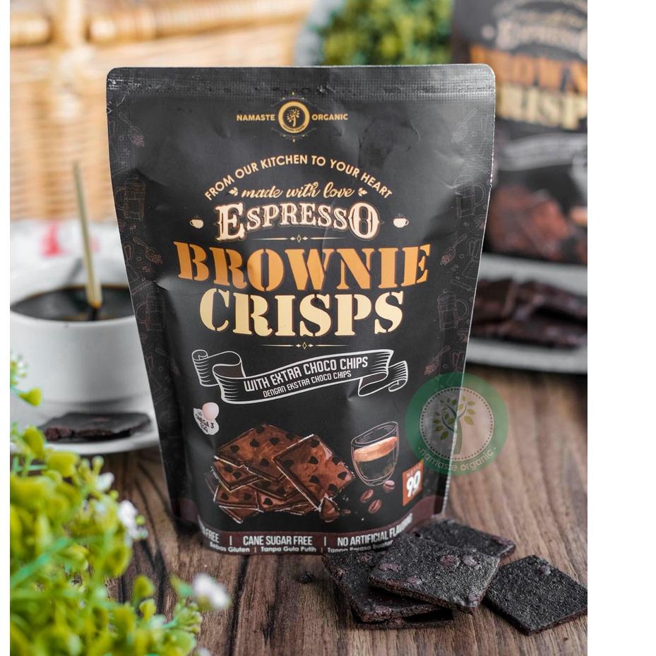 

Diskon✔️ESPRESSO BROWNIE CRISPS - WITH EXTRA CHOCO CHIPS 90GR|KD6