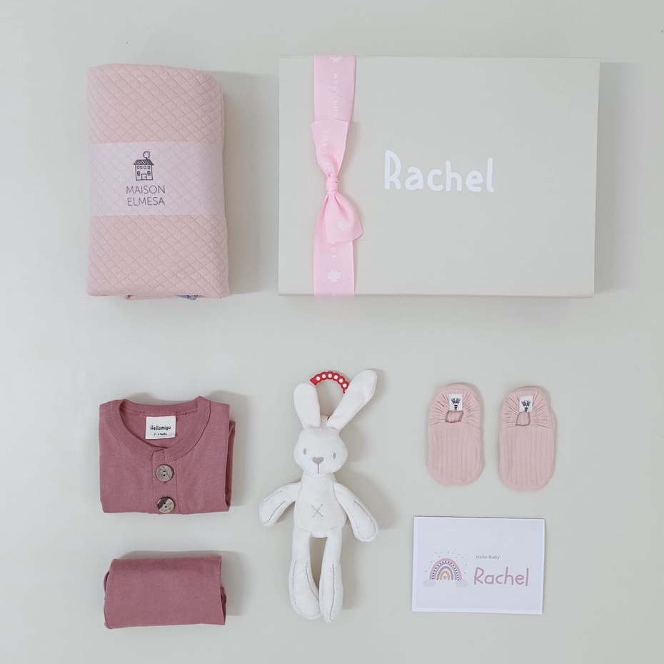 Migubox kado lahiran bayi hampers baby premium (Playdate Series)