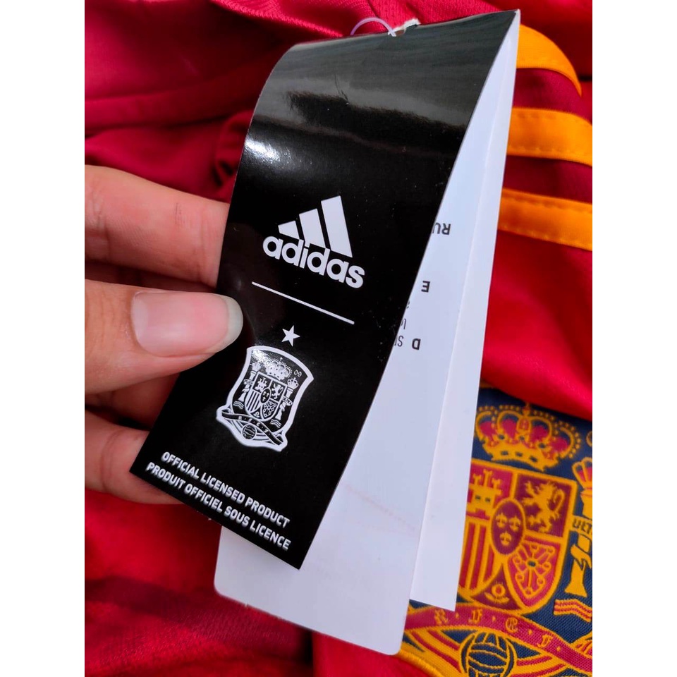 Jersey Baju Bola Spanyol Home EU 2021 Spain Grade Ori