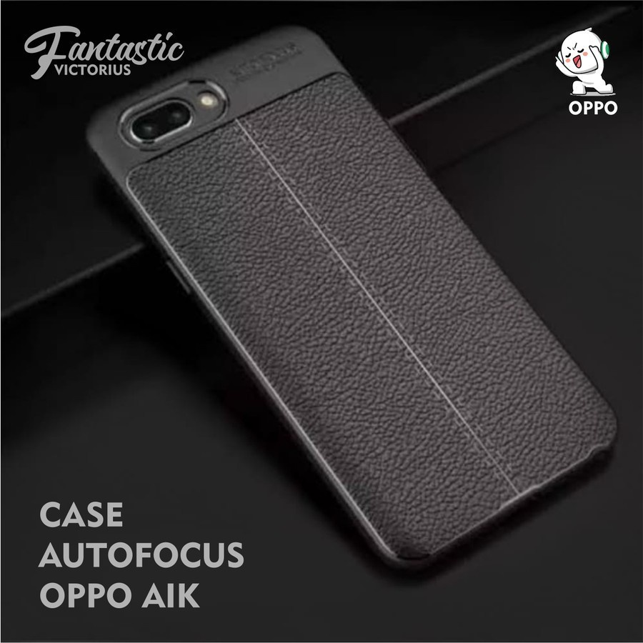 Softcase Oppo A1K Auto focus Soft Case Casing Cover Hitam